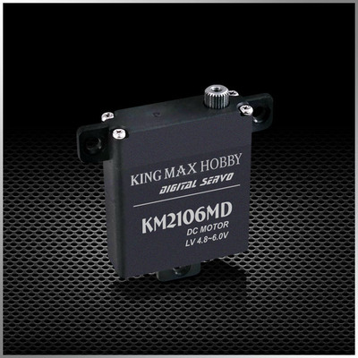 KM2106MD--21g 5.8kg.cm,metal gears wing servo