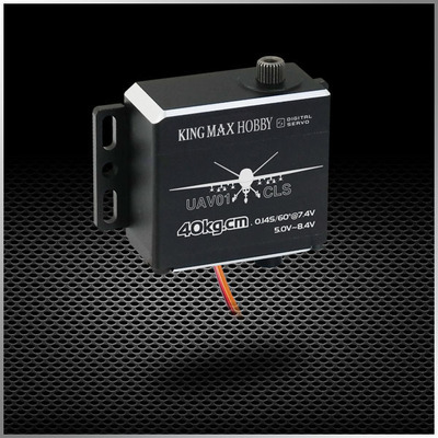 UAV01--77g 40kg,digital,full steel gears standard UAV servo,
