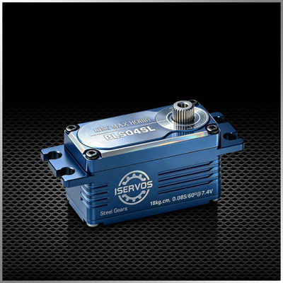 BLS04SL--55g 18kg.cm,steel gears super low profile servo,